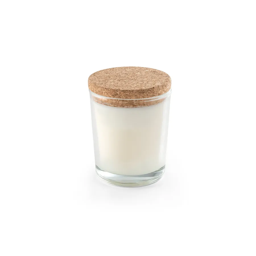 ZEN 80. Aromaattinen kynttilä lasikuvussa korkkikannella 80 g