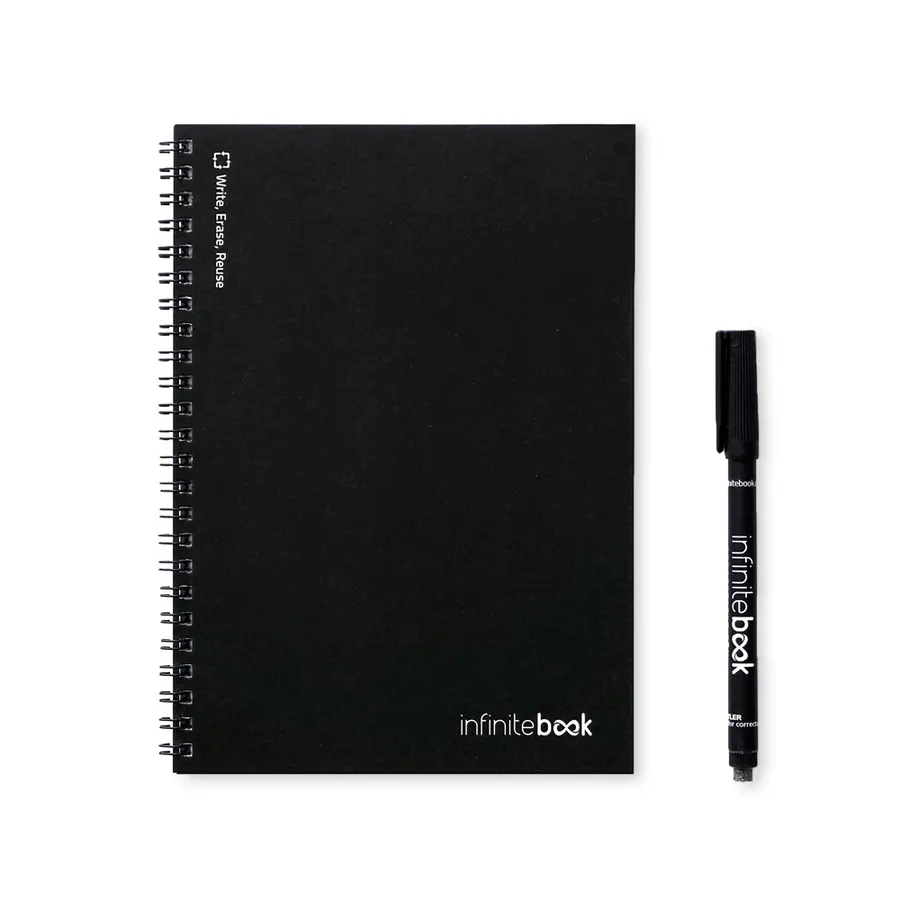 INFINITEBOOK PLAIN A5. A5 Infinitebook joustavalla kannella ja 15 valkotaulusivulla