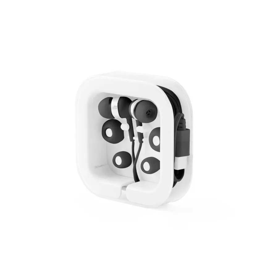 PRESLEY. Kuulokkeet, joissa on 1,2 metrin USB-C-kaapeli ja sisäänrakennettu ABS-muovimikrofoni