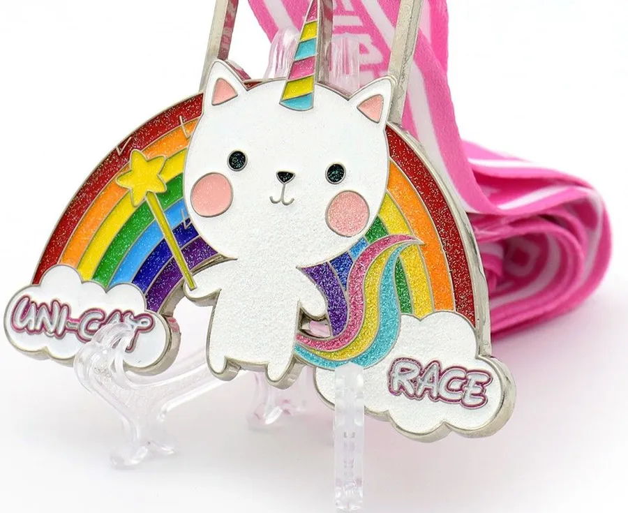 Running medal, custom design